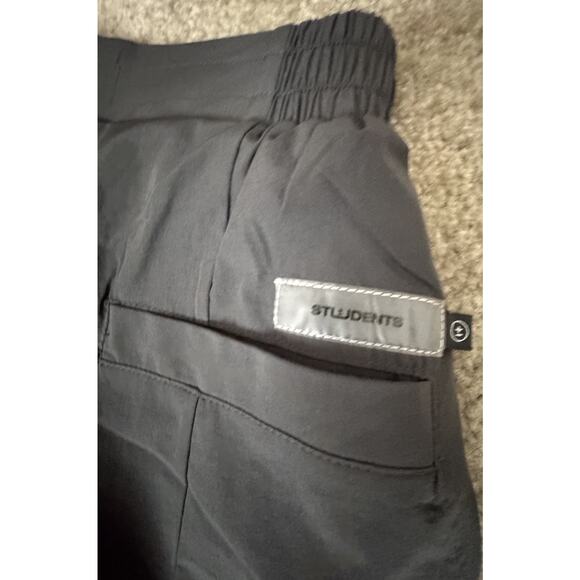 Students Ace Nylon Comfort Pants Charcoal Women’s Size Medium New NWTs - Picture 4 of 7